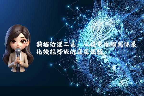 数据治理工具：从技术堆砌到体系化效能释放的底层逻辑